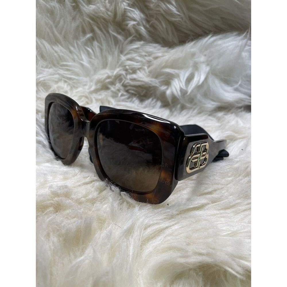 Balenciaga Over sized Square Frame Sunglasses NWT MSRP $490‎ - Picture 6 of 8